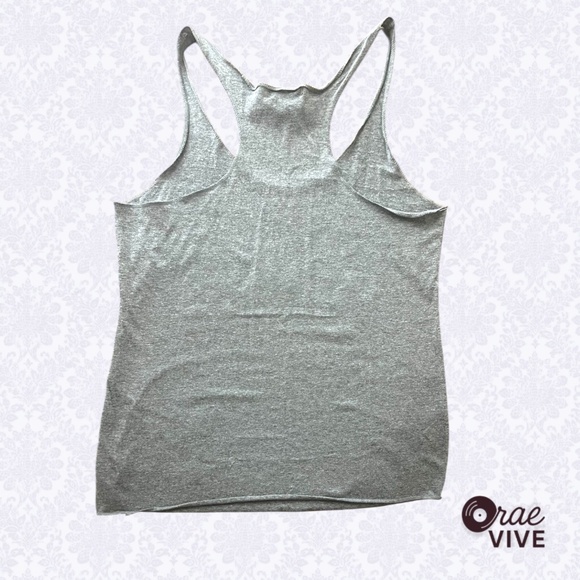 San Antonio Spurs NBA Women's Gray Racerback Tank [W/L] - Picture 2 of 3